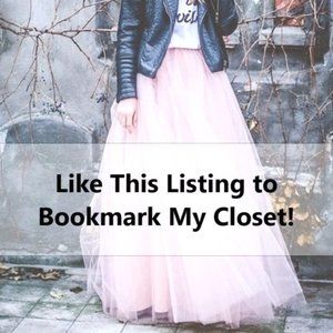 Bookmark my closet with your like!